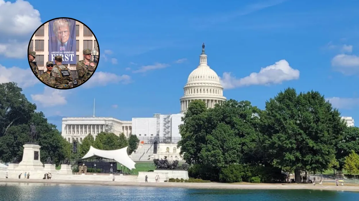 National Guard Troops Patrol Washington DC 2026