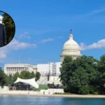 Trump Epstein Protest at Washington Hilton 2026