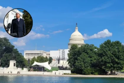 Trump Epstein Protest at Washington Hilton 2026