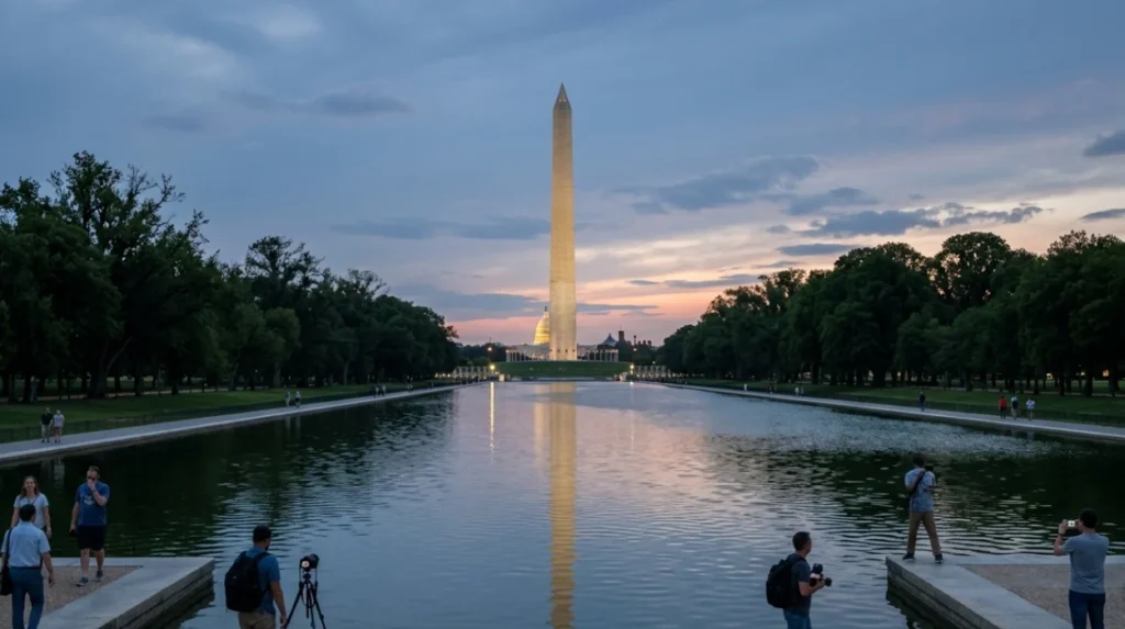 What makes a “good” Washington Monument photo spot?