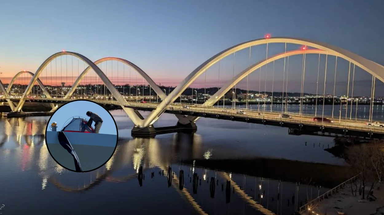 Activist Guido Reichstadter ends DC bridge protest in 2026