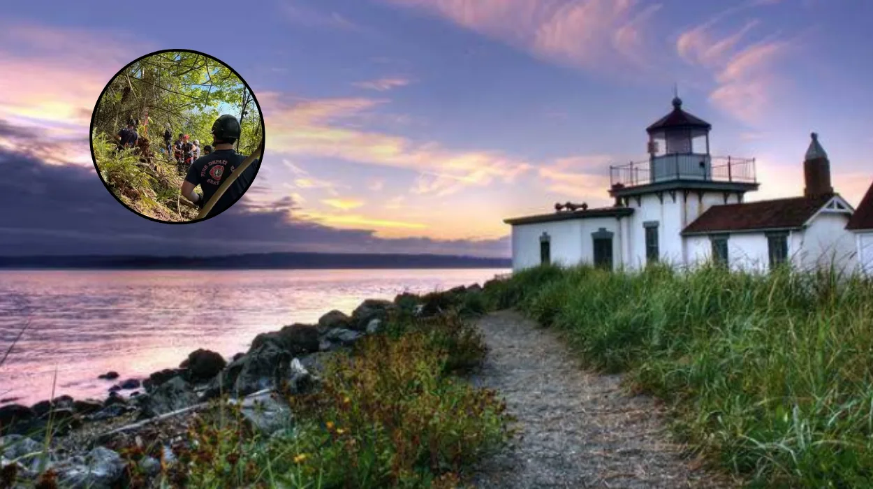 Seattle Firefighters Rescue at Discovery Park Embankment, Seattle 2026