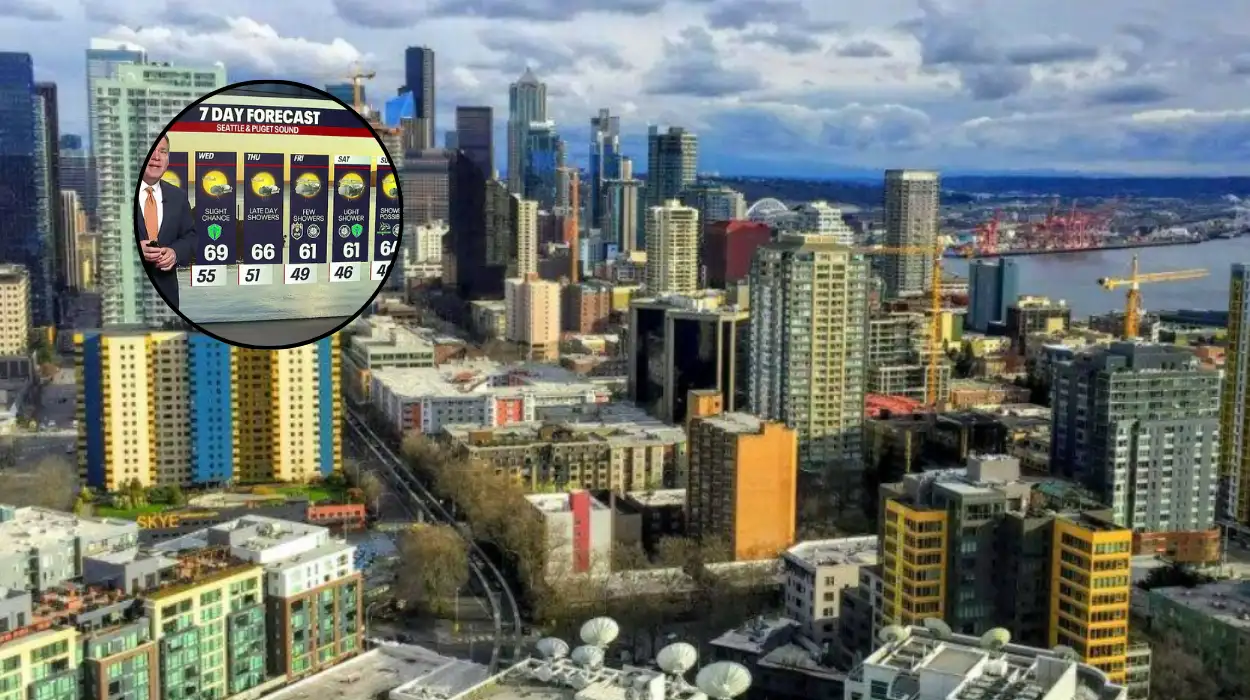 Seattle Sunnier Week: 70s Monday, 80s Tuesday South King Seattle, 2026