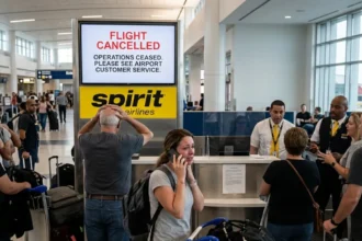 Spirit Airlines Shuts Down: Latest News, Impacts on Flights and Passengers