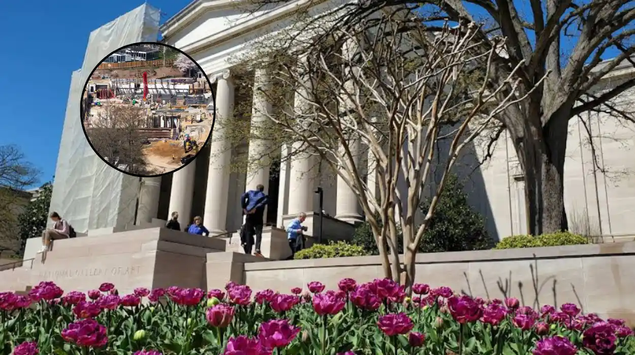 Trump White House Ballroom Construction Continues in Washington 2026