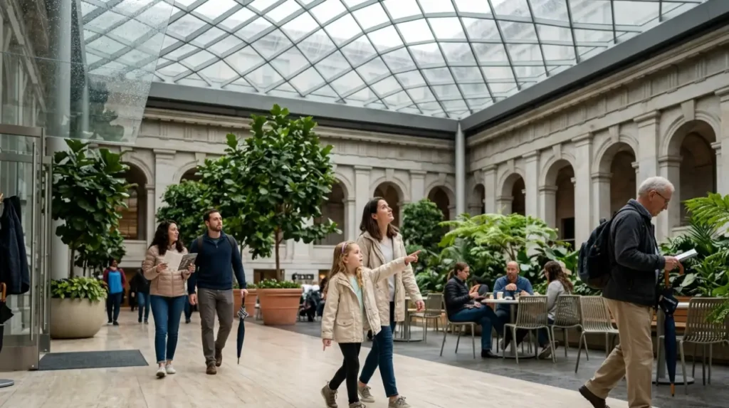 Why does DC rank so well for indoor travel?