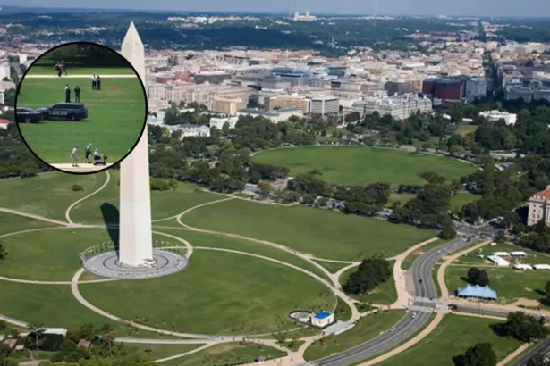 86 47 National Mall Graffiti: US Park Police Investigate Trump Threat; Washington DC 2026