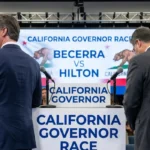 California Governor Race 2026: Becerra vs Hilton for Washington State Readers