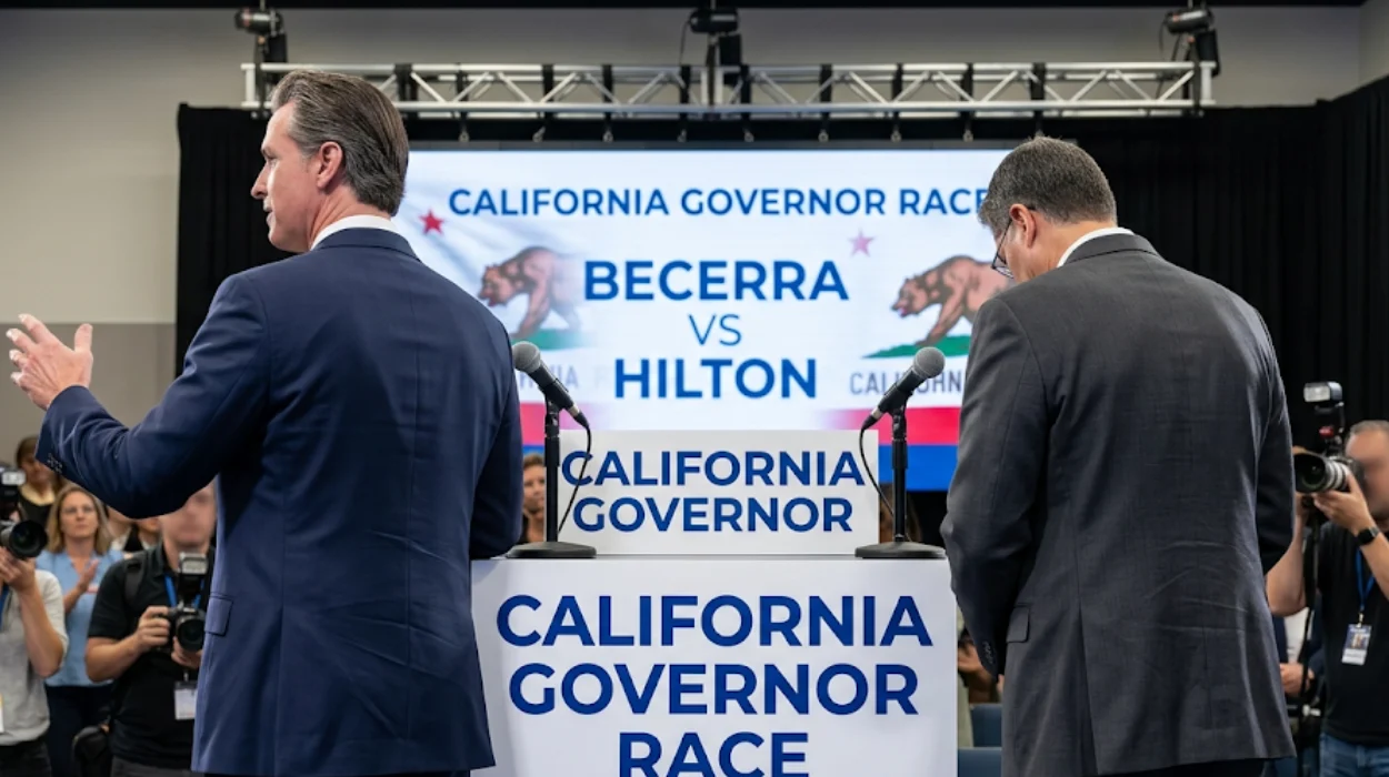 California Governor Race 2026: Becerra vs Hilton for Washington State Readers