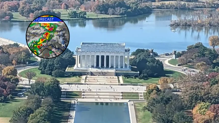 DC Weather Forecast: Midweek Storms Before Holiday Clearing Washington DC 2026