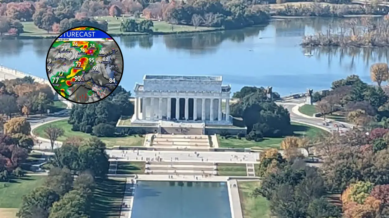 DC Weather Forecast: Midweek Storms Before Holiday Clearing Washington DC 2026