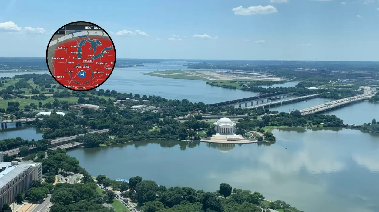 Extreme Heat Dome Forecast to Hit Washington DC 2026