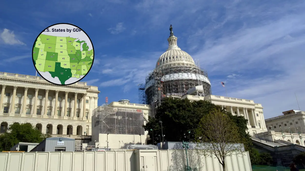 How Do All 50 US State Economies Rank? Washington, D.C. 2026