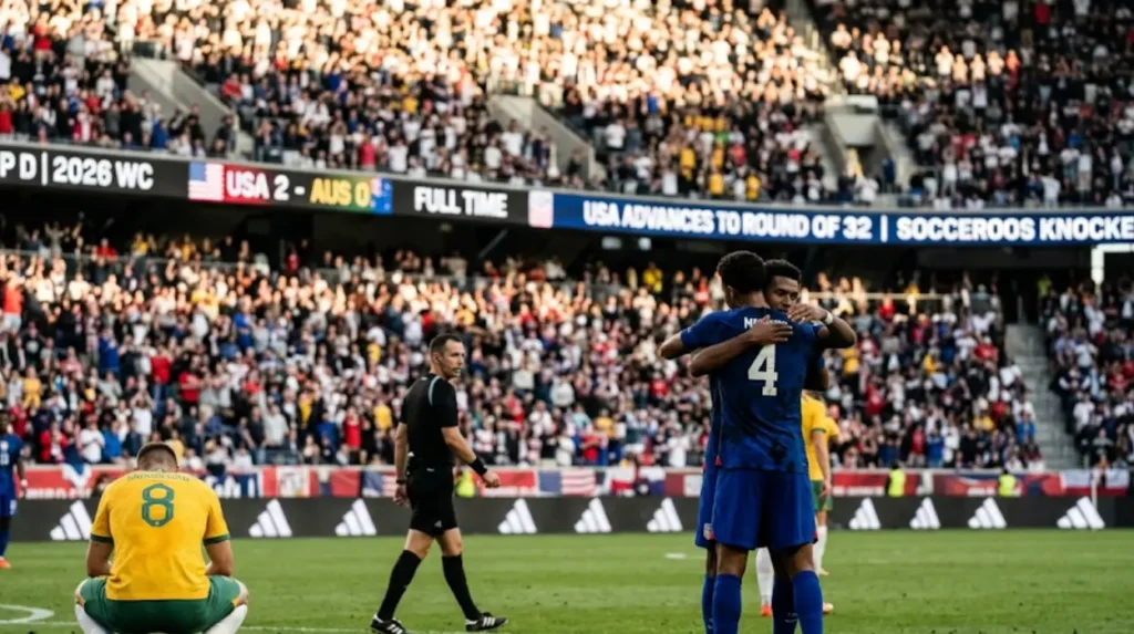 How does this match impact the 2026 FIFA World Cup knockout stages?