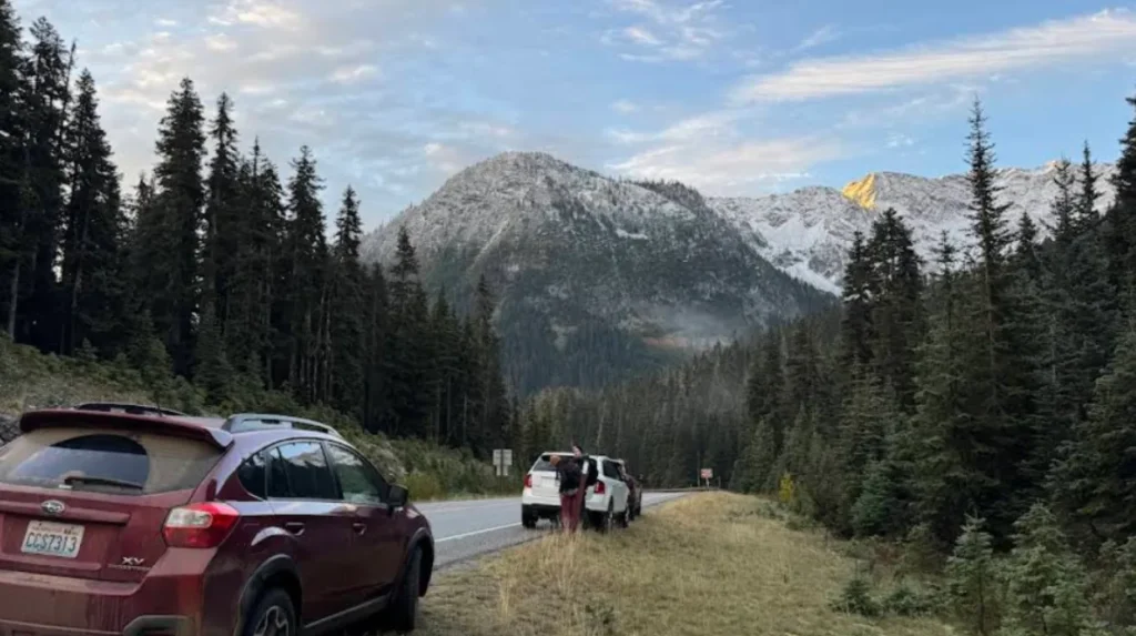 How should visitors prepare for the remote highway environment?