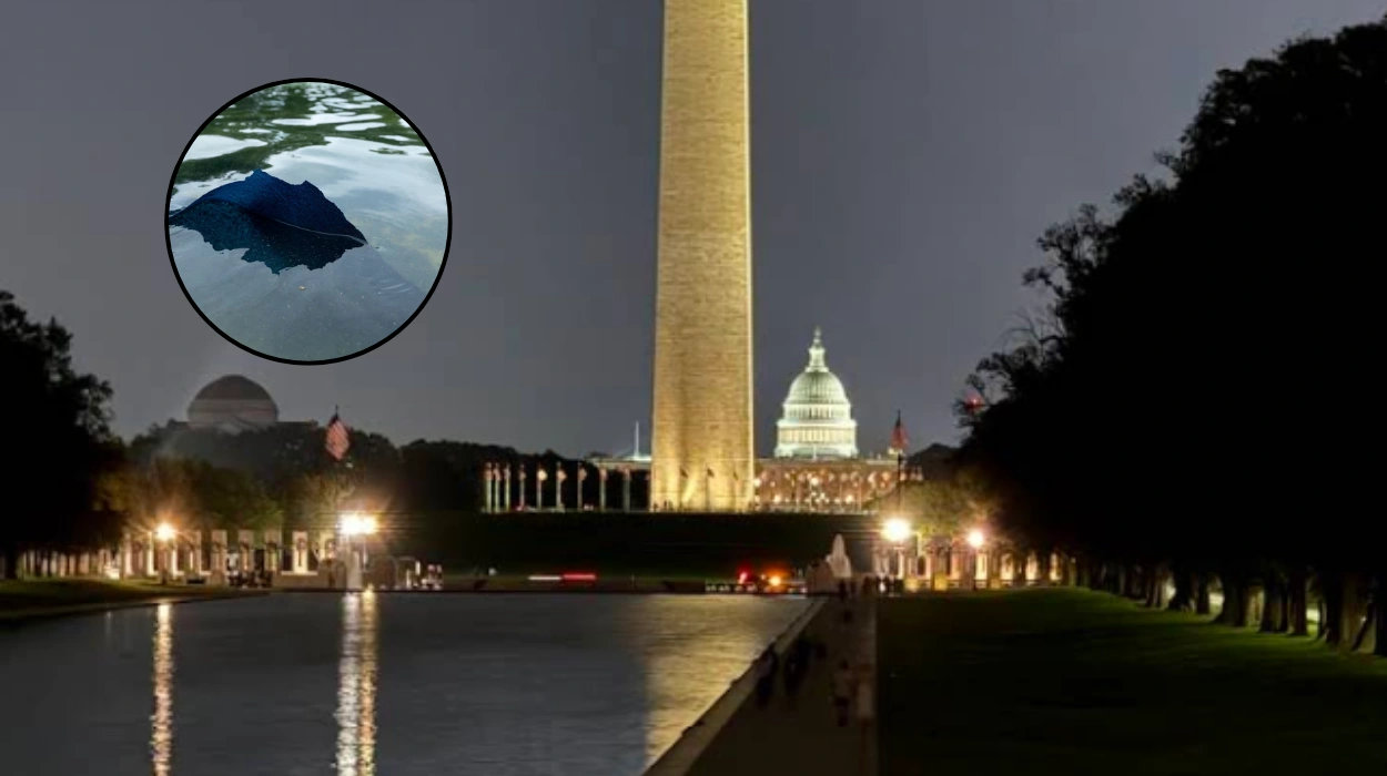 Paint Peels from Trump Reflecting Pool Renovation – Washington, DC 2026