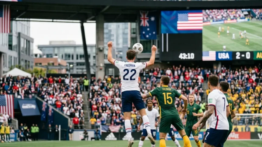 USA vs Australia World Cup 2026: 2-0 Result, Seattle Match Highlights