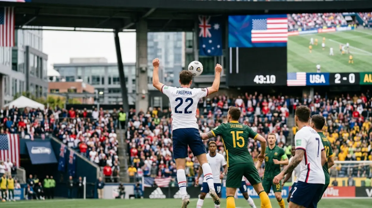 USA vs Australia World Cup 2026: 2-0 Result, Seattle Match Highlights