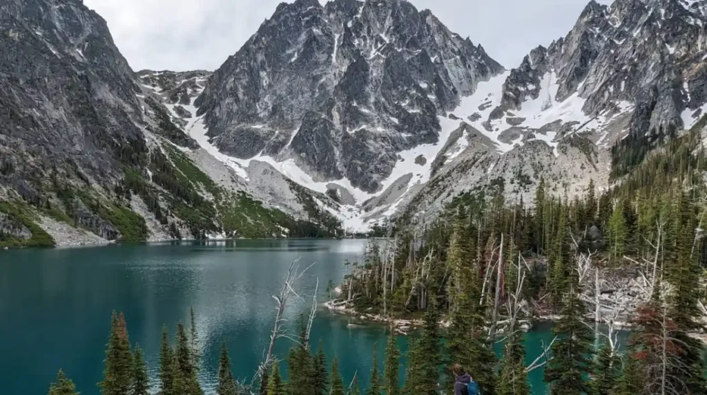 What conservation efforts protect the Alpine Lakes Wilderness?