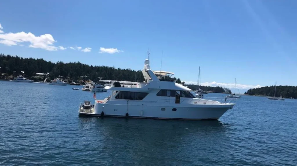 What ferry routes serve the San Juan Islands?