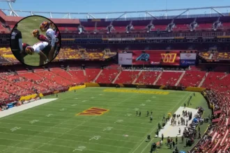 Washington Commanders Quarterback Battle at Training Camp, Washington 2026