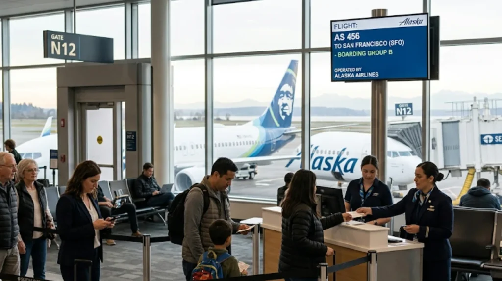 What is an Alaska Airlines flight?