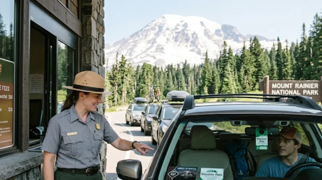 What regulatory systems and permits govern Washington State summer park access?