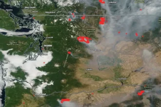 Central Washington Air Quality Alert Issued Due to Wildfire Smoke in Central Washington 2026