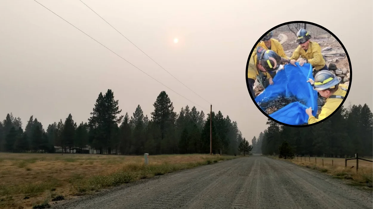 Firefighters Rescue Koi Fish From Wildfire in Spokane 2026